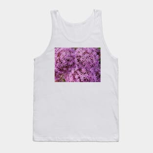 Purple Allium Flowers Tank Top